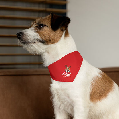 Classic Red Logo Collar Bandana