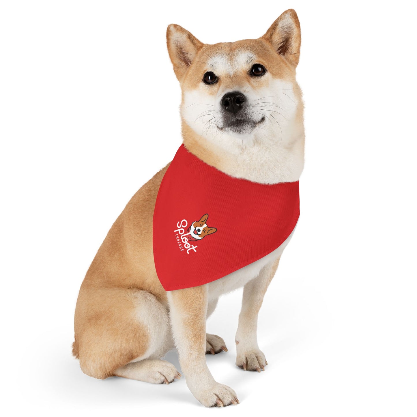 Classic Red Logo Collar Bandana