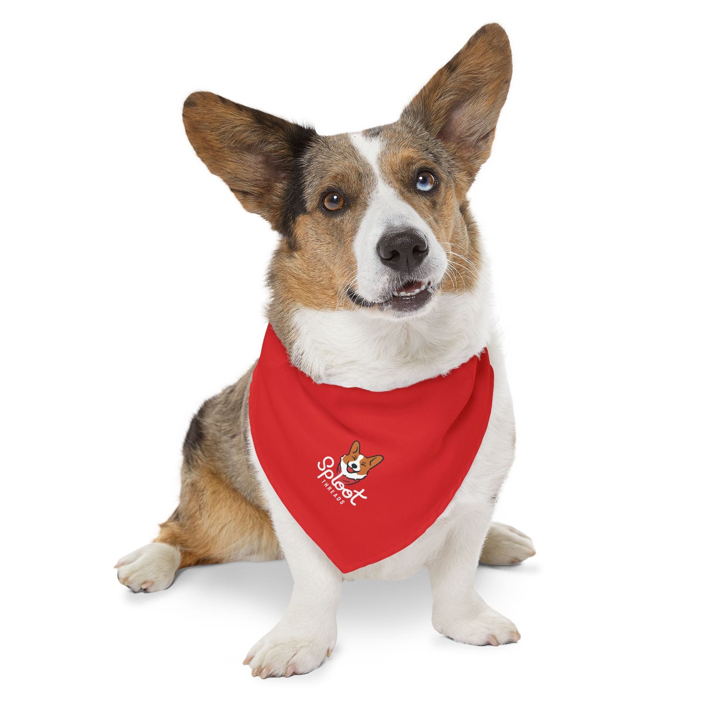 Classic Red Logo Collar Bandana