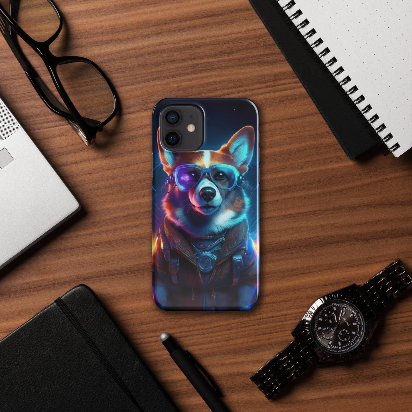 Techy Doggo Snap Case for iPhone®