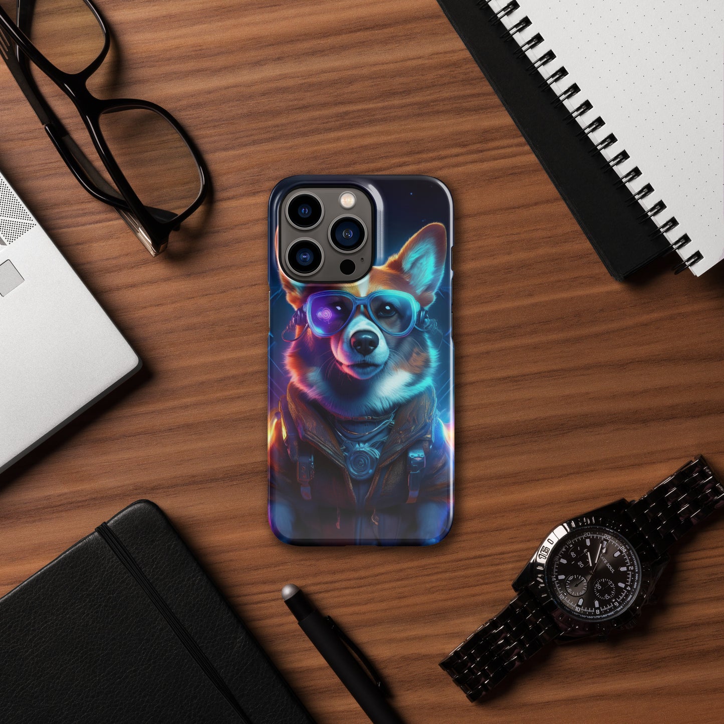 Techy Doggo Snap Case for iPhone®