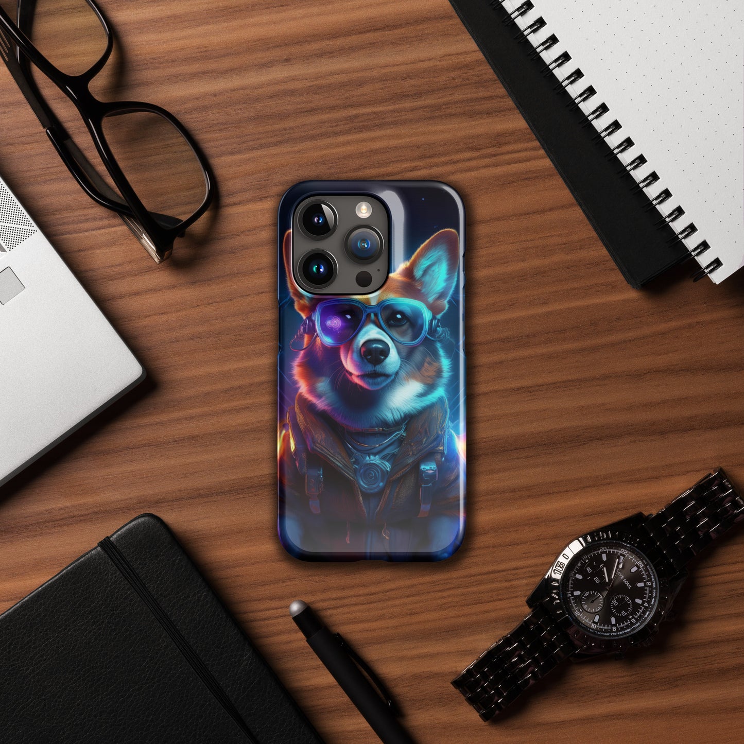 Techy Doggo Snap Case for iPhone®