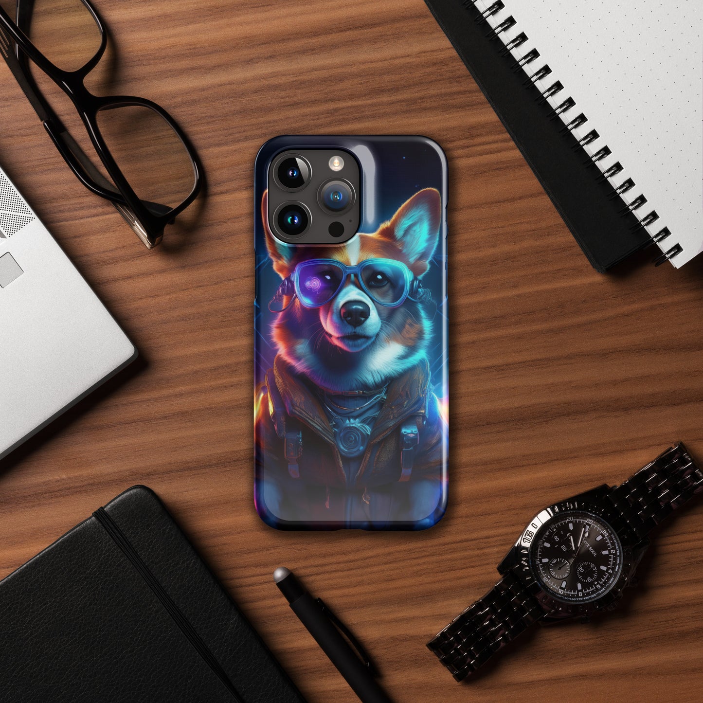 Techy Doggo Snap Case for iPhone®