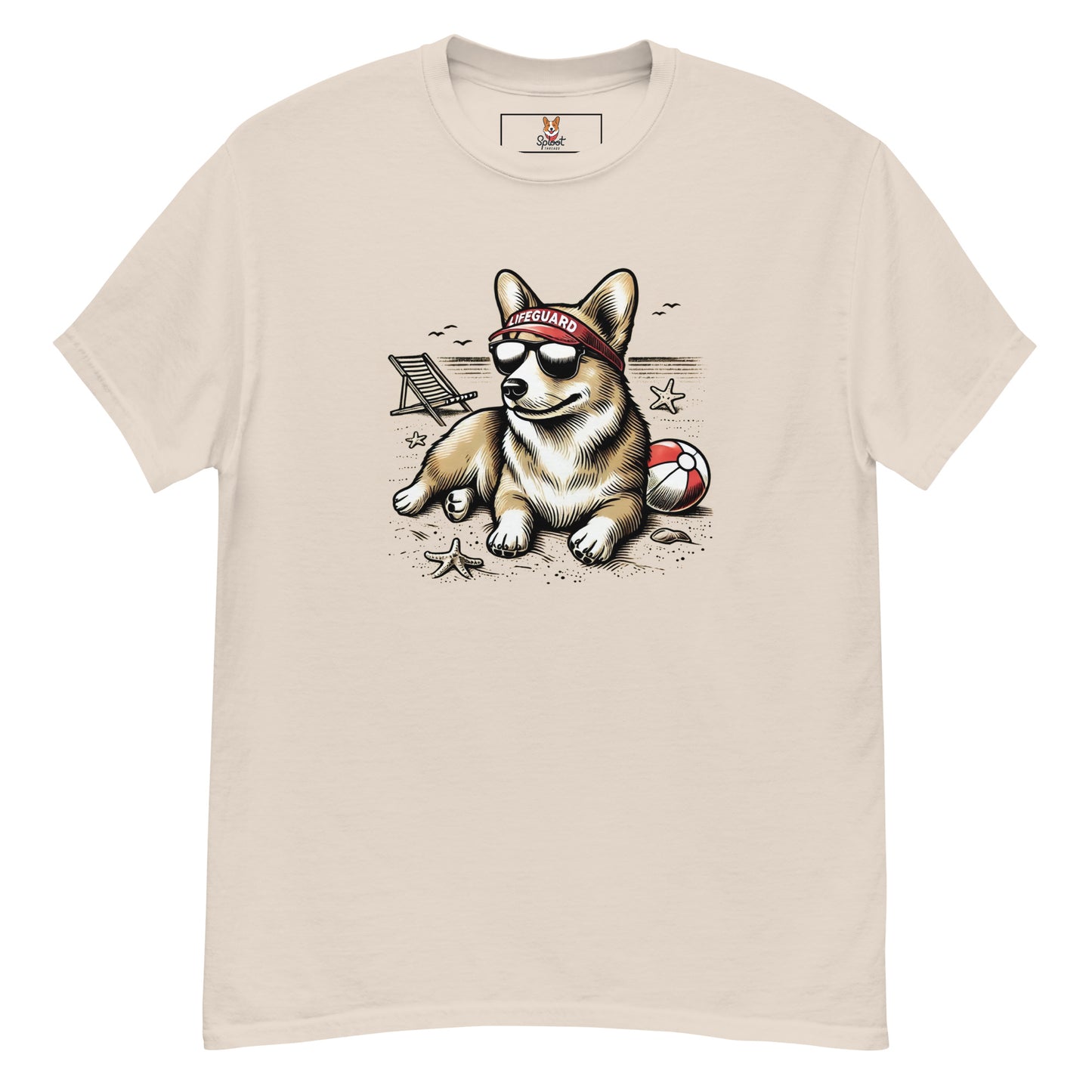 Corgi On Duty Tee