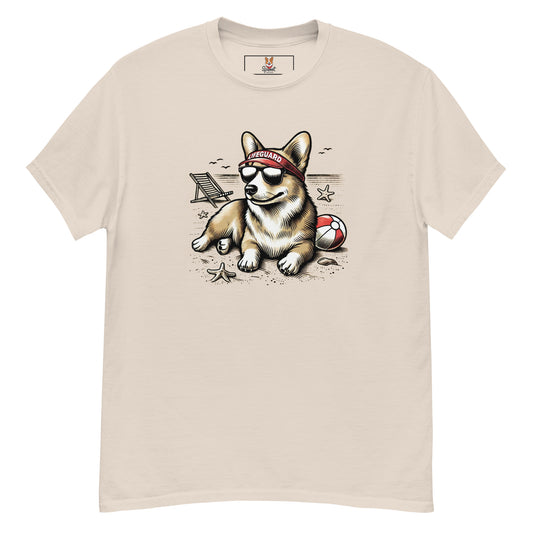 Corgi On Duty Tee